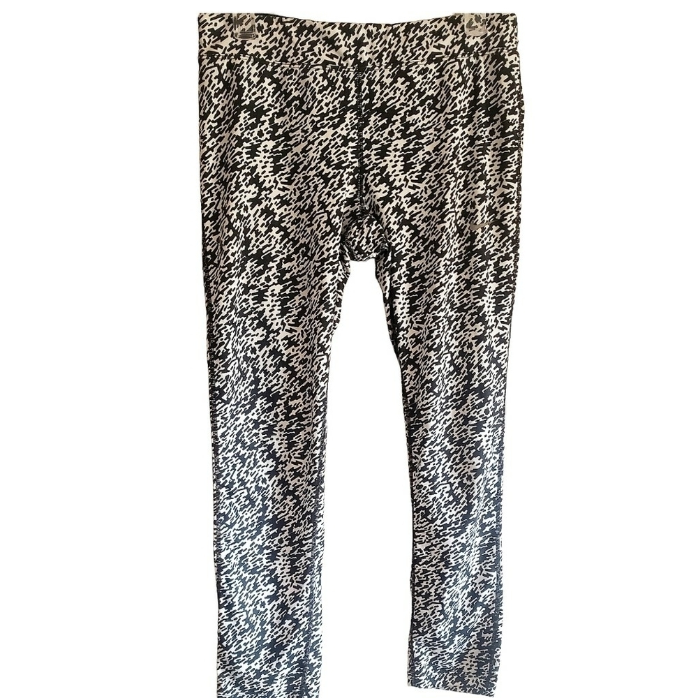 Nike Leggings Womens S Dri-Fit Pants Size Black Swoosh Running Tights Athletic